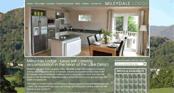 Desktop Screenshot of lake-district-luxury-lodges.co.uk